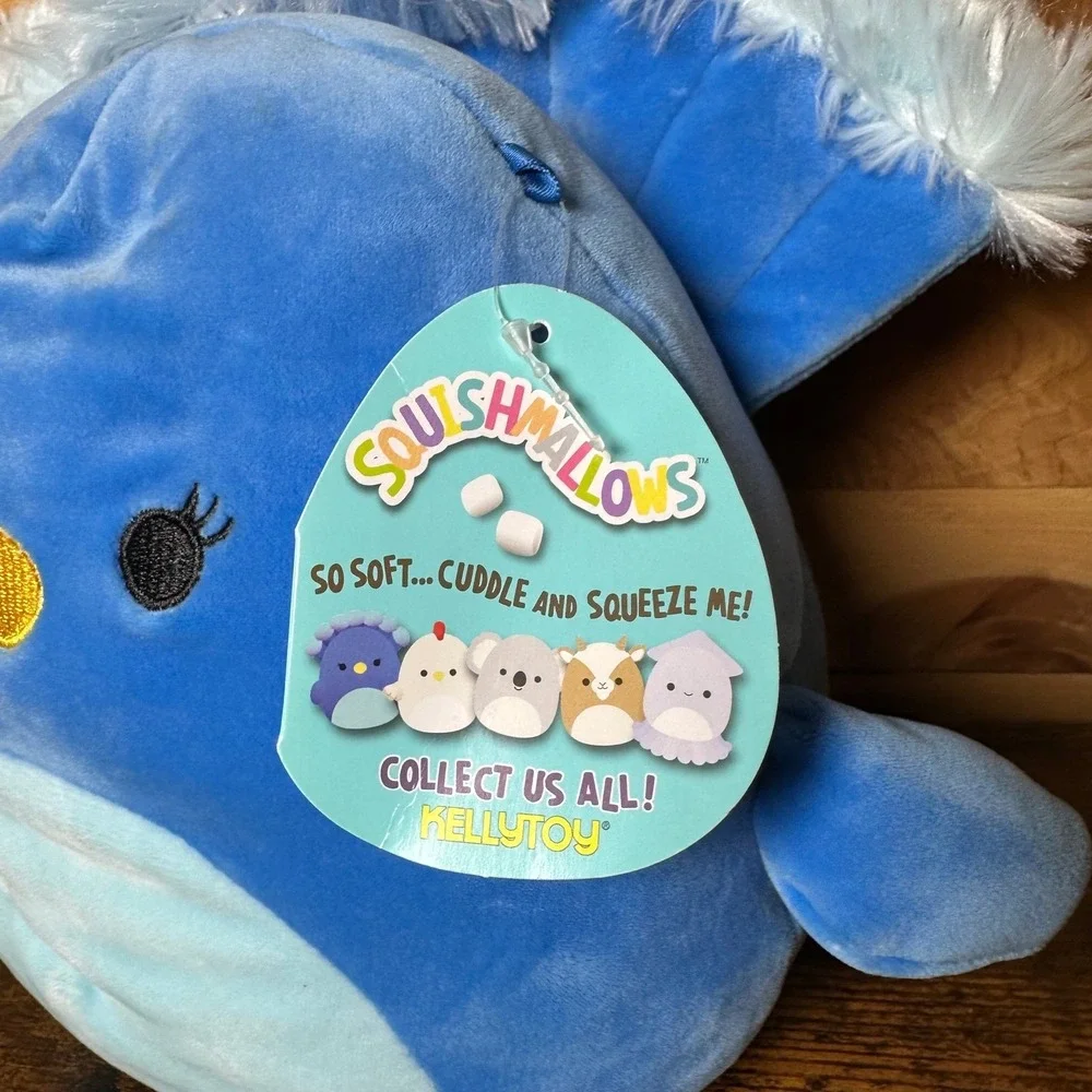Squishmallows Patricia Blue Peacock 8 inch Plush Toy